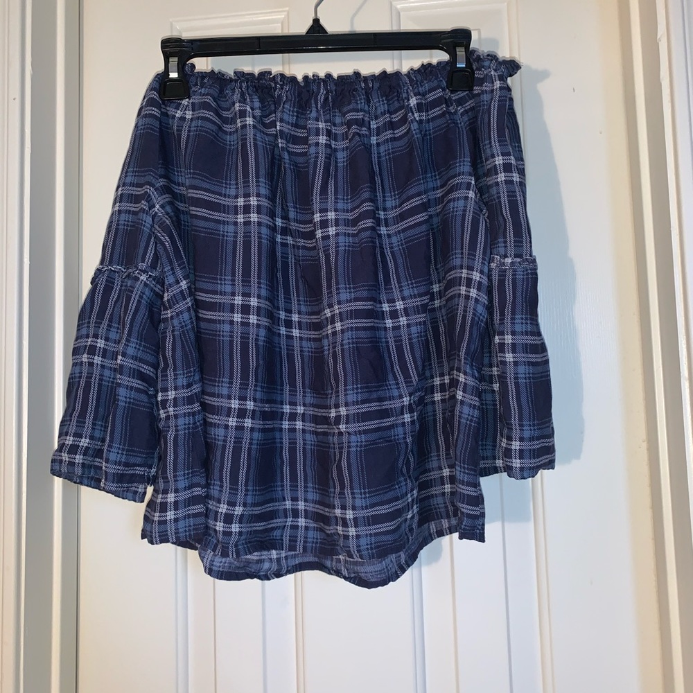 Off the Shoulder Long Sleeve Top